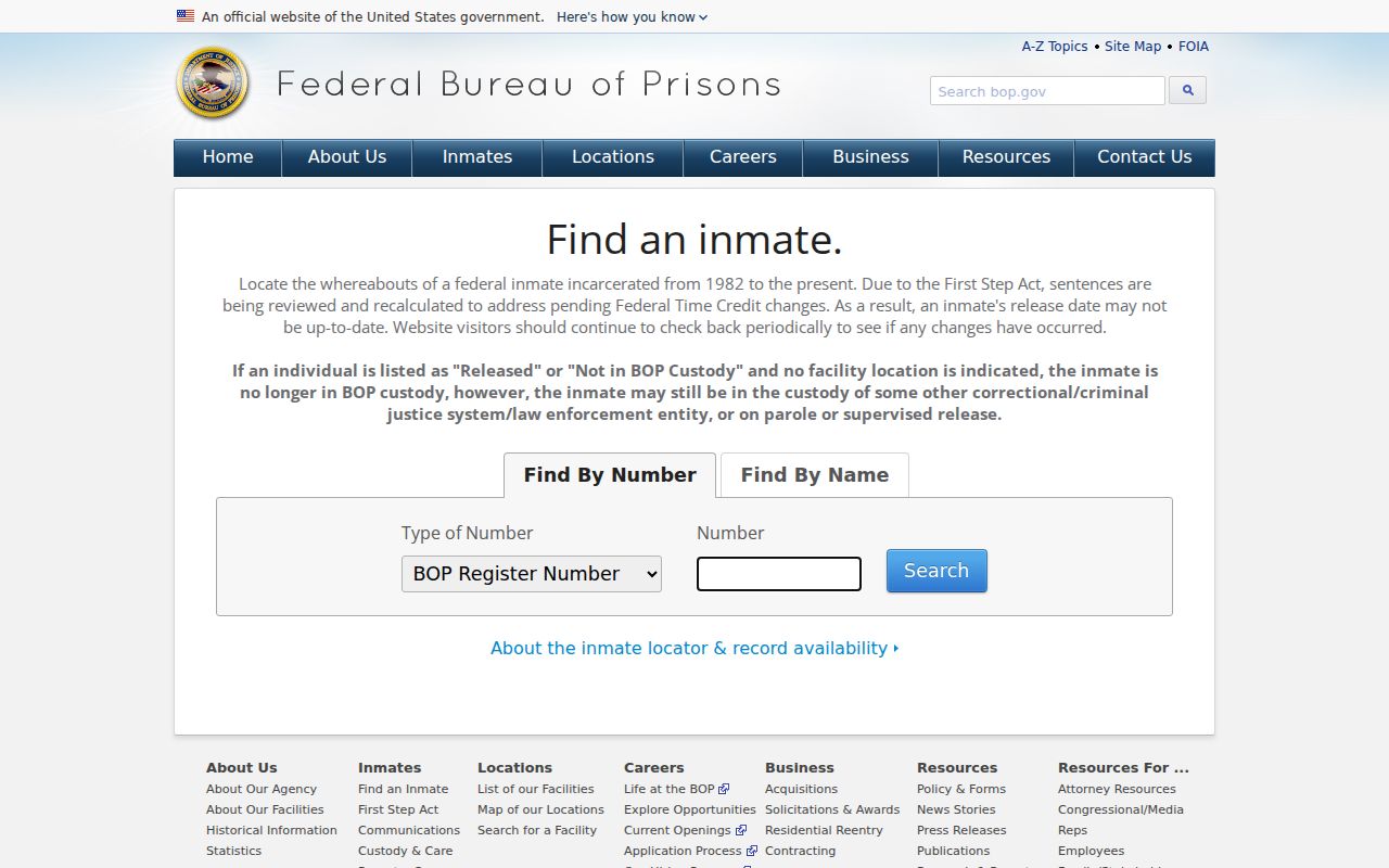 Clearcreek Township neighbors page federal inmate locator coverage limits